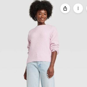 Woman’s universal thread oversized crewneck pullover sweater size Xsmall